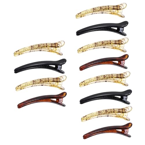 PACKOVE 12 Stk Haarspangen für Frauen Haar Klammern Haarklammern für Frauen große Haarspangen haarschmuck haarklammer set Haarnadel glänzende Haarspangen Modellieren Partitionsordner Damen von PACKOVE