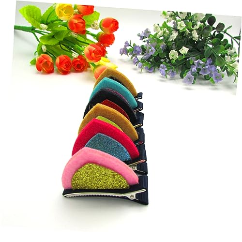 PACKOVE 12stücke Katzenohrclip Mädchen Haarspangen Haarnadeln Haarschmuck Clips Für Haare Mädchen Junge Zubehör Mit Krokodilklemmen Doppelseitig Für Alltag Und Partys von PACKOVE