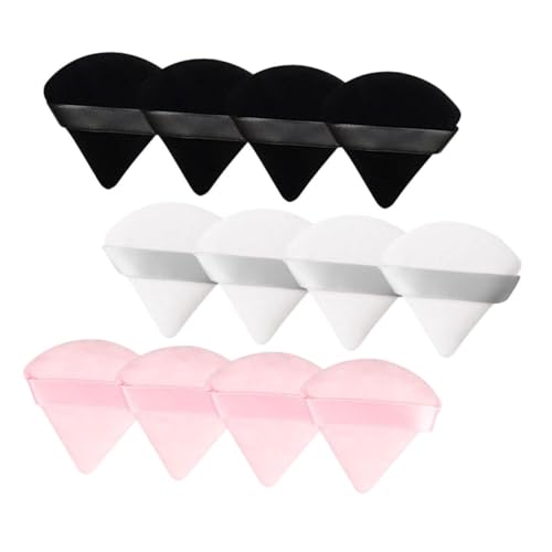 PACKOVE 12 Stück Loses Puder Baumwolle Puderquaste Make Up Beauty Puderquaste Frauen Puderquaste Kosmetik Puderquaste Beauty Supply Makeup Puderquaste Makeup Puff Mit von PACKOVE