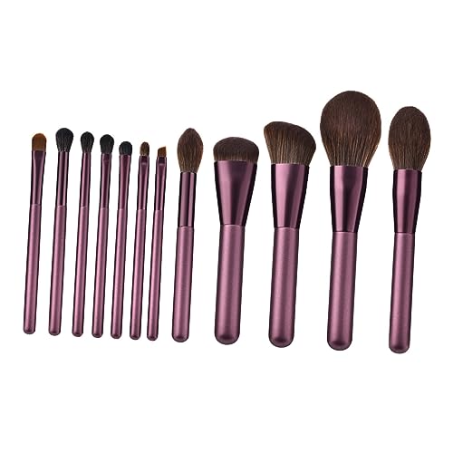 PACKOVE 12stücke Kosmetikpinsel Holzgriff Und Nylonborsten Make-up-pinsel Puder Und Kosmetikpinsel Für Damen von PACKOVE