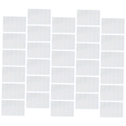 PACKOVE 1200 Stück Einweg Wimpernkleber Aufkleber Pads aus Alufolie Praktisch für Wimpernverlängerung Verkürzt Aushärtungszeit Leicht zu Verwenden für Profis und Einsteiger von PACKOVE