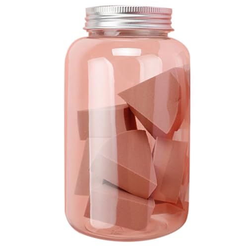 PACKOVE 12stücke Kosmetikschwamm Make-up Puff Nass-trocken Verpackt Sektorförmiger Schwamm Für Grundierung Concealer Highlighter Hydrophiles Material Für Frauen Und Mädchen von PACKOVE