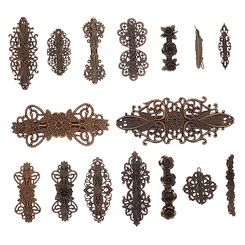 PACKOVE 14 Stück Vintage Haarnadeln Teiliges aus Metall Haarspangen für Damen Eleganter Haarschmuck für Verschiedene Anlässe für Frisuren und Stilvolle von PACKOVE
