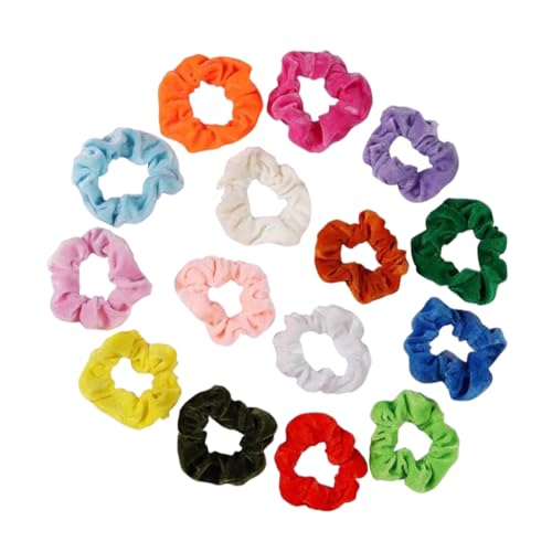 PACKOVE 15stücke Haarseile Haarringe Haargummis Haarschmuck Komfortables Flanell Haarband Für Frauen Geeignet Für Alltag Abendpartys Hochzeitsfeiern Und Mehr von PACKOVE