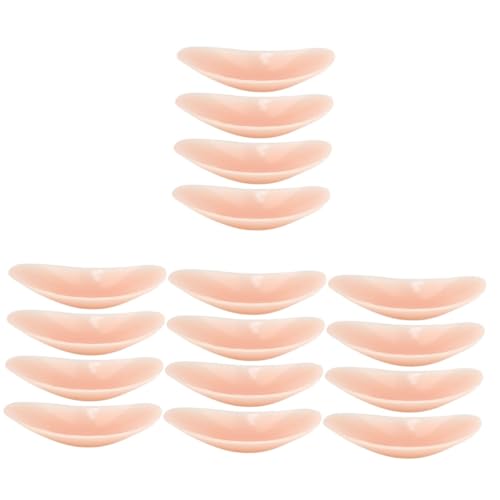 PACKOVE 16 Stk Silikon-Beauty-Schulterpolster Kleidungsverstärker für Mädchen Pads Damenoberteile Spitzen Schulterpolster für Frauen Schulterpolster für Damenbekleidung die Schulter Jacke von PACKOVE