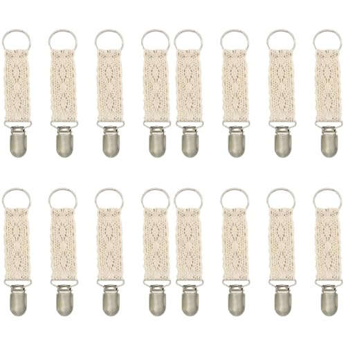 PACKOVE 16 Stk Spitze Hut Clip Gepäckhutclip Tasche Hut Halter Clip Taschenclips Hutclips von PACKOVE