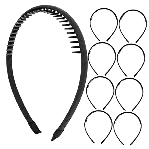 PACKOVE 18 Stück Klassisches Teiliges Haarband aus Stoff mit Zähnen Universelles und Dekoratives Stirnband für Damen und Herren für Hochzeiten Feste und Besondere Anlässe von PACKOVE