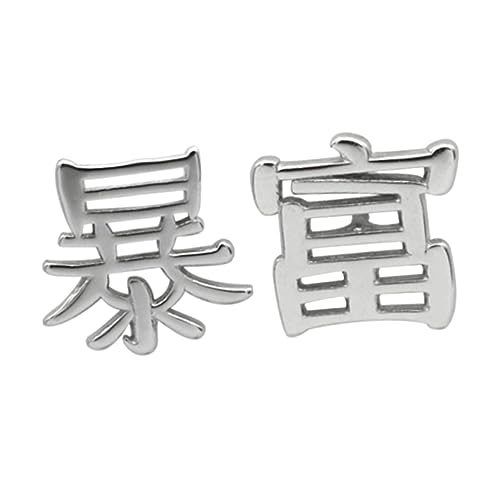 PACKOVE Kreative S925 Silber Ohrringe für Damen Geometrische Dreieck Earbob Ohrhänger Allergiefreie Ohrstecker für Alltag und Besondere Anlässe von PACKOVE