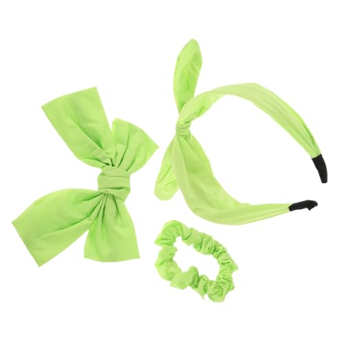 PACKOVE 1Satz Teiliges Haarschmuck Set Cartoon Haarband Schleifen Haarbänder Scrunchie für Schulhaarzubehör Hautpflege Routine von PACKOVE