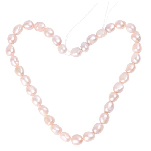PACKOVE 1Stk rosa Perlenkette Perlenketten für Frauen Halsband für Damen halsketten für frauen eine Halskette natürliche Perlenkette zarte DIY-Perlenkette empfindlich Korn von PACKOVE