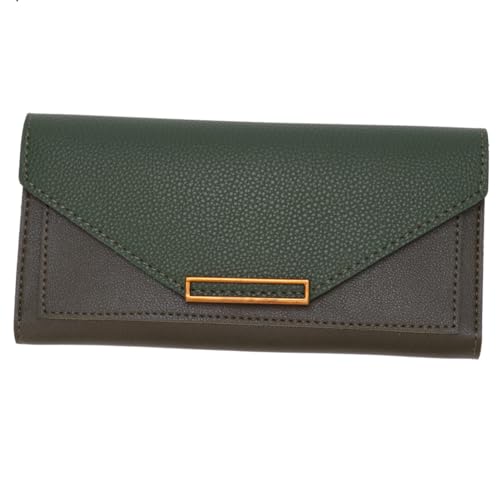 PACKOVE 1Stück Damen Geldbörse PU im Retro Multifunktionale Brieftasche mit Glatter Textur Handtasche für Modebewusste Erhältlich Modisches von PACKOVE