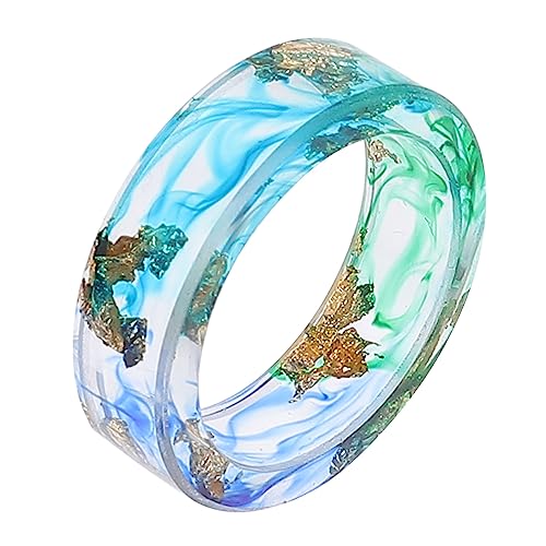 PACKOVE Harzring Schmuck Goldfolienoptik Modeaccessoire Kreativer Handring Für Festivalpartys Alltagsslub Kostümpartys Aufführungen Festivals Hingucker von PACKOVE