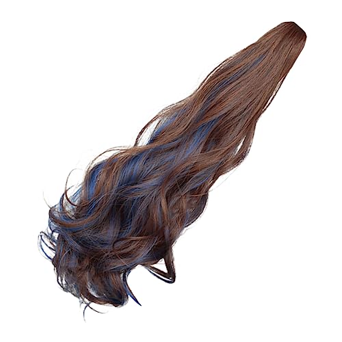 PACKOVE 1stück Wavy Ponytail Haarteil Für Damen Hochwertige Natürliche Lange Atmungsaktive Sanfte Kunstfaser Für Einen Komfortablen Sitz Für von PACKOVE