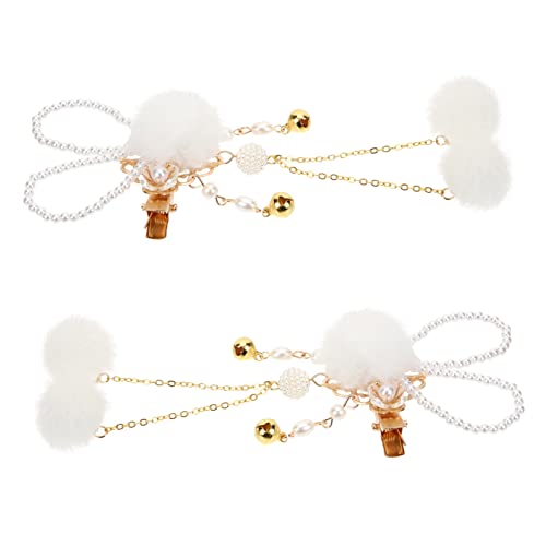 PACKOVE 1paar Osterhase Ohren Haarspange Mit Mädchen Haarschmuck Für Ostern Für Partys Fotoshootings Und Alltag von PACKOVE