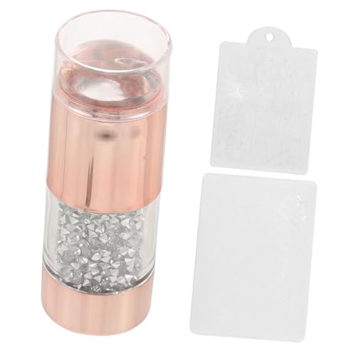 PACKOVE 1satz Doppelköpfiger Nagelstempel Mit Diamantgriff Transparente Maniküre Stempel Für Kreative Nail Art Designs Für Salon Und Anwendungen Nail Art Stamper PACKOVE 1satz Doppelköpfiger Nagelstempel Mit Diamantgriff Transparente Maniküre Stempel Für Kreative Nail Art Designs Für Salon Und Anwendungen Nail Art Stamper von PACKOVE