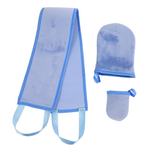 PACKOVE 1satz Selbstbräuner Handschuh Und Rückenlotion Praktisches Tanning Gleichmäßige Anwendung Inklusive Fingerhandschuh Und Rückenapplikator Für Männer Und Frauen von PACKOVE