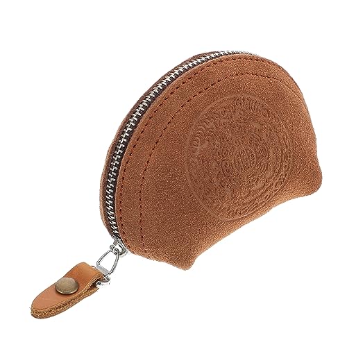 PACKOVE 1stk Geldbörse Mädchenhandtasche Geldbeutel Münzen Für Kinder Mode-wechseltasche Vintage-schmuck Kleine Tragetaschen Für Kopfhörer Kupplung Lagerung Leder Beutel Mit Buddha-perlen von PACKOVE