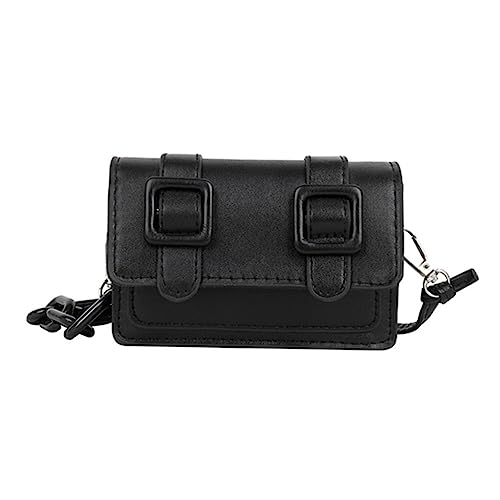 PACKOVE 1stk Umhängetasche Kreuzschultertaschen Für Damen Geschwollener Schlüsselanhänger Minitasche Schwarze Crossbody-geldbörsen Für Frauen Einkaufen Mode Paket von PACKOVE