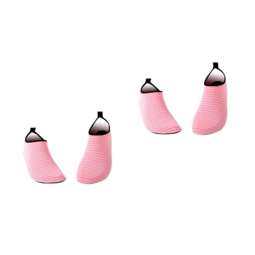 PACKOVE 2 Paar Yogasocken Aus Silikon Zimmersocken Für Yoga Und Fitness Rutschfestes Design Bequem Größe 42/43 von PACKOVE