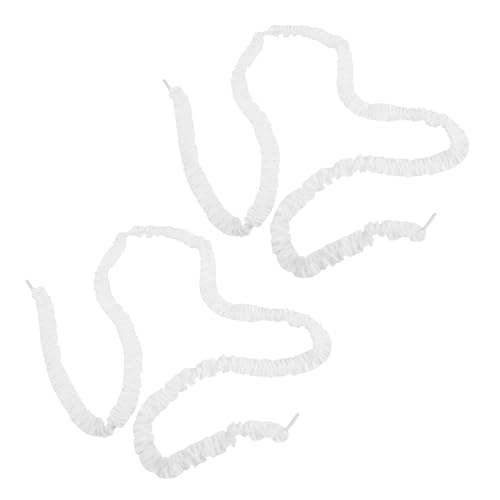 PACKOVE 2 Paare Rüschen schnürsenkel für Damen Elastische Schnürbänder mit Spitzenrand Dekorative Ersatz schnürsenkel für Sneaker Stiefel und Freizeitschuhe PACKOVE 2 Paare Rüschen schnürsenkel für Damen Elastische Schnürbänder mit Spitzenrand Dekorative Ersatz schnürsenkel für Sneaker Stiefel und Freizeitschuhe von PACKOVE