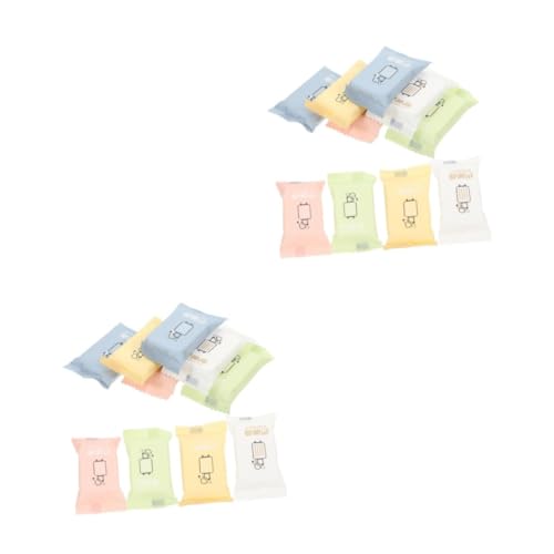 PACKOVE 2 Sätze Handtücher Komprimierte Einweg Gesichtsreinigungstücher Für Unterwegs Und Praktische Mini Waschhandtücher Für Reisen Und Outdoor Aktivitäten 10 Stück * 2 von PACKOVE