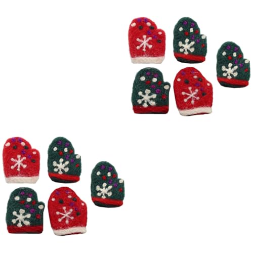PACKOVE 2 Sätze Weihnachten Wollfilz-handschuhe Weihnachts-anstecknadel Urlaub Brosche Brustnadel Aus Filz Anzug Brustnadel Lustige Weihnachtsbrosche Cartoon-bruststift 5 Stücke * 2 PACKOVE 2 Sätze Weihnachten Wollfilz-handschuhe Weihnachts-anstecknadel Urlaub Brosche Brustnadel Aus Filz Anzug Brustnadel Lustige Weihnachtsbrosche Cartoon-bruststift 5 Stücke * 2 von PACKOVE