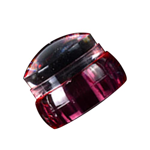 PACKOVE 2 Satz Nagelkunst Stempel Kit Nagel Stamping Werkzeug mit Nagel Stamping Platte Rot für Kreative Maniküren und Individuelles Nageldesign von PACKOVE