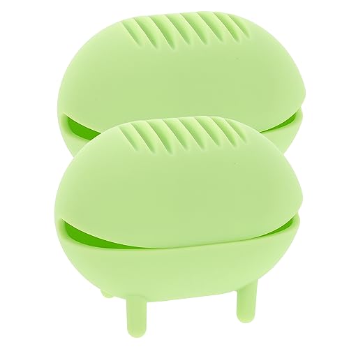 PACKOVE 2 Stück Aufbewahrungsbox Für Schönheitseier Make-up-schwammreiniger Schwammhalter Reisen Pulver Kissen Stiftung Klein Über Nacht Schwämme Hautpflege Container Puff Kieselgel Grün PACKOVE 2 Stück Aufbewahrungsbox Für Schönheitseier Make-up-schwammreiniger Schwammhalter Reisen Pulver Kissen Stiftung Klein Über Nacht Schwämme Hautpflege Container Puff Kieselgel Grün von PACKOVE