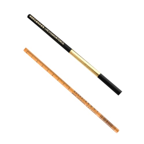 PACKOVE 2 Stück Augenbrauenstifte Multifunktionale Make Up für Präzise Augenbrauen aus Hochwertigem Leicht und Handlich von PACKOVE