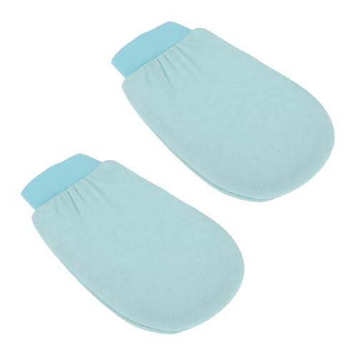 PACKOVE 2 Stück Badetuch Peeling Handschuh Peelinghandschuhe Schrubben Peeling-handschuh Waschen Peelinghandschuh Für Den Körper Peeling-badehandschuh Duschhandschuhe Pflanzenfasern von PACKOVE