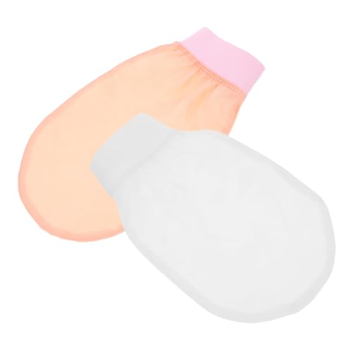 PACKOVE 2 Stück Badetuch badezimmerdeko gesichtsreinigung Seidenwaschlappen Peeling-Badehandschuhe schrubben Haut Peelings Waschhandschuhe zum Duschen Badewäscher für den Körper Die Seide PACKOVE 2 Stück Badetuch badezimmerdeko gesichtsreinigung Seidenwaschlappen Peeling-Badehandschuhe schrubben Haut Peelings Waschhandschuhe zum Duschen Badewäscher für den Körper Die Seide von PACKOVE