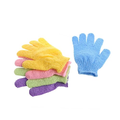 PACKOVE 2 Stück Badhandschuhe Und Badetuch Duschhandschuh Hautwäscher-peeling Badehandschuhe Handschuh-peeling Für Den Körper Körperpeeling Scrubber Peelinghandschuh Green von PACKOVE