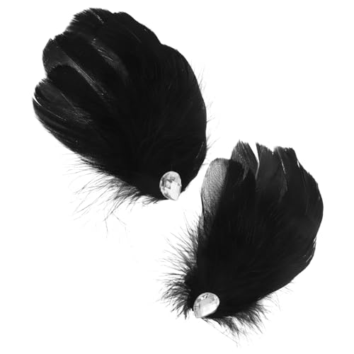 PACKOVE 2stücke -haarspangen Kleine Haarspangen Vintage-haarschmuck Für Frauen Und Mädchen von PACKOVE