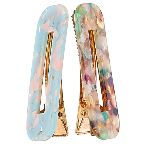 PACKOVE 2stücke Minimalistische Entenschnabel-haarspangen Für Und Mädchen Schicke Haarschmuck Accessoires Für Passend Für Dünnes Und Dickes Haar Für Partys Und Geburtstagsfeiern von PACKOVE