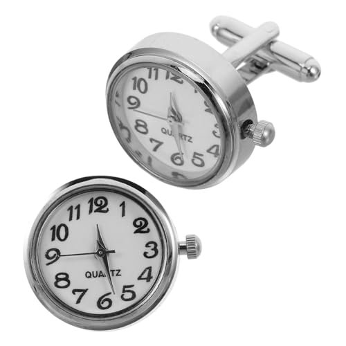 PACKOVE 2 Stück Herren Manschettenknöpfe aus Mechanisches Design Kreative Hemdsärmel Ornamente Langlebige Schmuckknöpfe für Business und Festliche Anlässe von PACKOVE