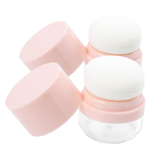 PACKOVE 2stücke Make-up-puderbox Make-up-puderbehälter Kosmetik-puderbox Leeres Kissen-kompaktetui Puderetuis Puder-reisebehälter Puderbehälter Für Reise Robuste Materialien von PACKOVE