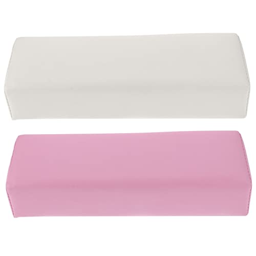 PACKOVE 2stücke Nagelkissen Für Maniküre Leder Handauflage Nailart-kissen Zum Stabilisieren Handgelenks Für Nagelstudios Und Maniküre-zubehör von PACKOVE