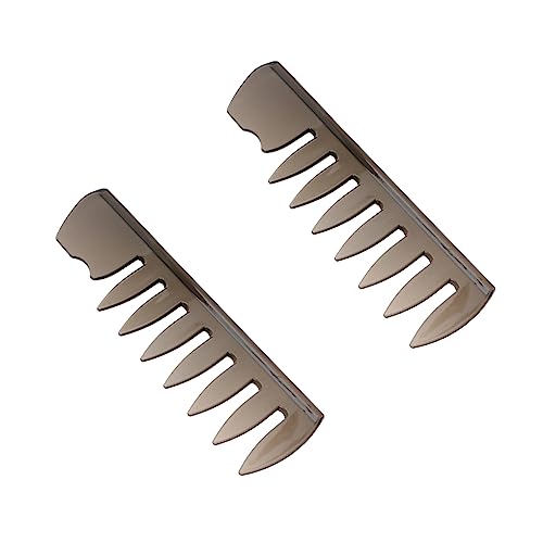 PACKOVE 2stücke Professionelle Friseurkämme Für Herren Antistatische Haarkämme Für Tägliches Hairstyling Und Bartpflege Für Friseursalon Heimnutzung von PACKOVE