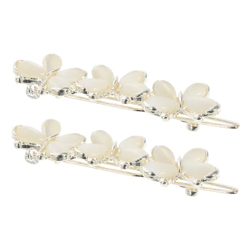PACKOVE 2 Stück Schmetterlings-Haarspange Elegante Haarklammern Barrettes für Frauen Styling Braut Haare ausgefallene Haarspangen für Frauen elegante Haarspangen Legierung Zufällige Farbe von PACKOVE