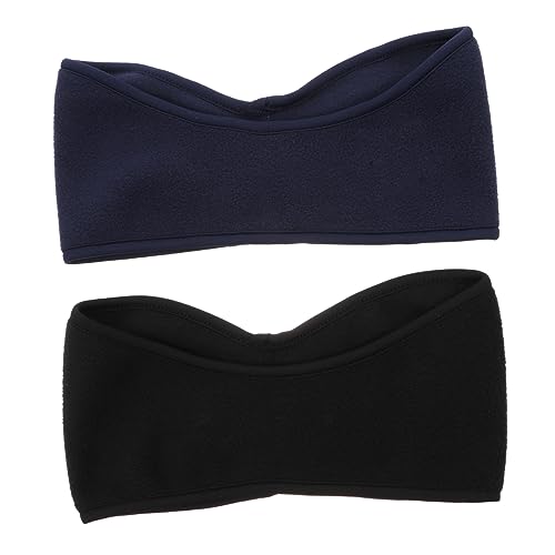 PACKOVE 2St Sport Stirnband ohrenwärmer stirnband sport ear warmers Sport Ohrwärmer ohrmanschetten earwarmer Kälteschutz Ohrenschützer schützender Kopf Männer und Frauen Polarfleece von PACKOVE