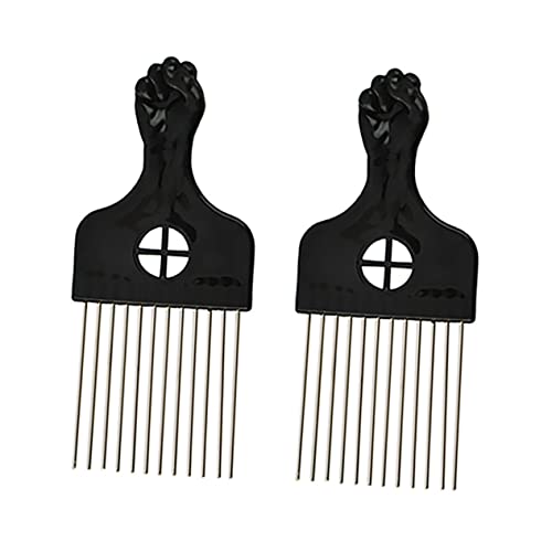 PACKOVE 2 Stück Teiliges Haarsalon Kammset für Friseure zum Sanften Entwirren von Nassen oder Trockenen Haaren für Damen und Herren Langlebig und Praktisch von PACKOVE