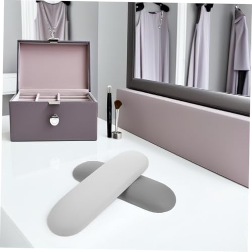 PACKOVE 2 Stück Teiliges Maniküre Handkissen Weiß und Weiches Nagelkunst Handhalter Kissen für Salon und Zuhause Ergonomisches Handablagepolster für Komfortable Nagelbehandlungen von PACKOVE