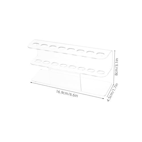 PACKOVE 2 Stück Transparenter Acryl Stifthalter mit Fächern Stabiler Nagelkunst Organizer und Pinzettenhalter Vielseitiger Aufbewahrungsständer für Nagelstudio Wimpern Maniküre-werkzeuge PACKOVE 2 Stück Transparenter Acryl Stifthalter mit Fächern Stabiler Nagelkunst Organizer und Pinzettenhalter Vielseitiger Aufbewahrungsständer für Nagelstudio Wimpern Maniküre-werkzeuge von PACKOVE