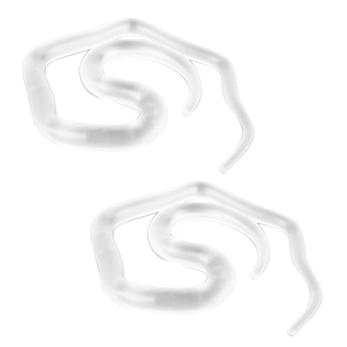 PACKOVE 2 Stück Unordentliches Haar Styling Werkzeug Echte Menschliche Dutts Donut Clip Stifte Dutt Maker Topper Lockiges Wachs Donut Haargummi Dutt Sommer Stirnband von PACKOVE