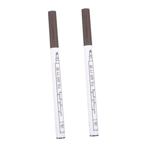 PACKOVE 2stücke Zacken Augenbrauenstift Mit Mikrogabelspitze Wasserfest Anhaltend Natürlich Aussehendes Augenbrauen Make-up Stift Gleichmäßige Farbe Schnelltrocknend Für Verschiedene PACKOVE 2stücke Zacken Augenbrauenstift Mit Mikrogabelspitze Wasserfest Anhaltend Natürlich Aussehendes Augenbrauen Make-up Stift Gleichmäßige Farbe Schnelltrocknend Für Verschiedene von PACKOVE