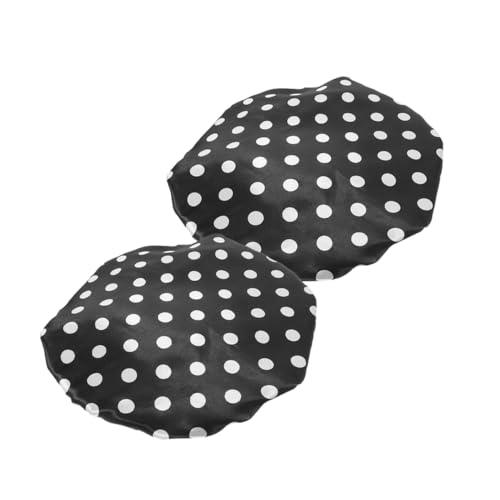 PACKOVE 2stücke Duschhaube Für Damen Und Herren Wasserdichte Verstellbare Haarhaube Mit Doppelter Für Effektive Haarkur Und Pflege Für Dusche Salon Und Zuhause von PACKOVE