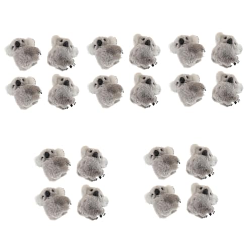 PACKOVE 20 Stck Teiliges Plüsch Haarspangen für Mädchen Weiche Haarklammern mit Süßem Design Komfortabel und Einfach zu Tragen als Haarschmuck für Festliche Anlässe von PACKOVE