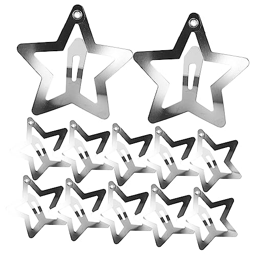 PACKOVE 20 Stück Haarspangen Stern Schnapp Haarnadeln für Mädchen Kawaii Haar Accessoires Kleiner Haarklammern Praktische Haar Styling Tools PACKOVE 20 Stück Haarspangen Stern Schnapp Haarnadeln für Mädchen Kawaii Haar Accessoires Kleiner Haarklammern Praktische Haar Styling Tools von PACKOVE