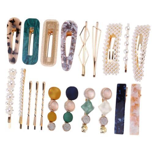 PACKOVE 20 Stück Teiliges Haarschmuck mit Perlen Wunderschöne Haarspangen für Damen für Hochzeiten Partys und Schützt Ihr Haar und Sorgt für Einen Eleganten Look von PACKOVE