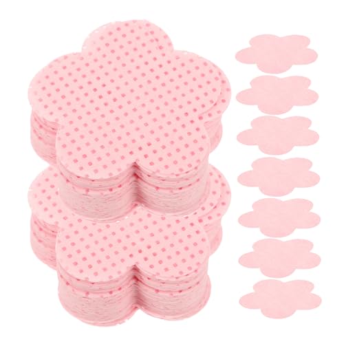 PACKOVE 200 Blatt Pads zum Entfernen von Nägeln Pads zum Entfernen von Nagellack Entferner nagelmatte nagelkleber pads Nagellack entfernen fusselfreie Tücher Nagelpads Baumwollblatt Rosa von PACKOVE